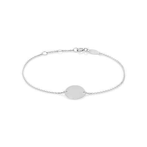 19cm Disc Bracelet in Sterling Silver