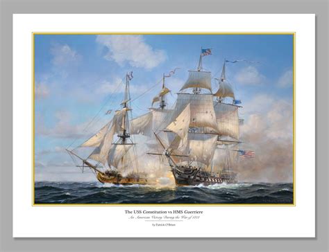 The USS Constitution vs HMS Guerriere by Patrick O'Brien - Ship's Store ...