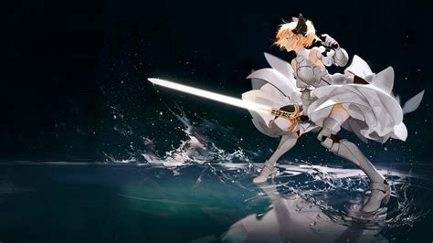 Fate Series, Anime Girls, Blonde, Saber Lily, Women With Swords ...