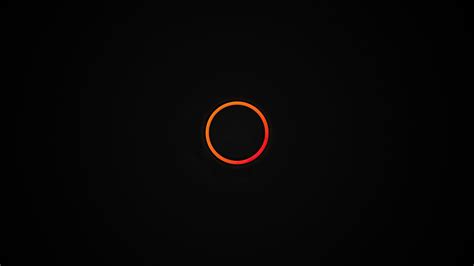 Dark Simple Circle 4k Wallpaper,HD Artist Wallpapers,4k Wallpapers ...