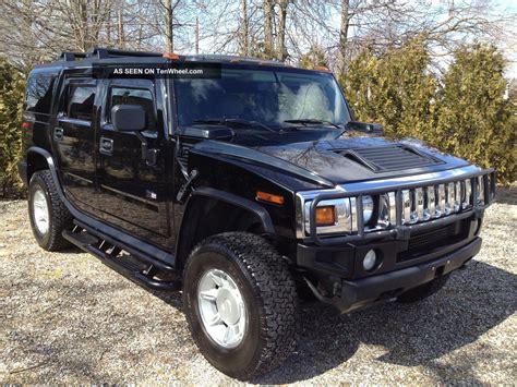 2005 Hummer H2 Black Beauty Immac In / Out Runs Head Turner