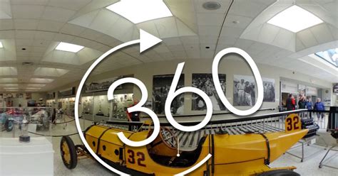 360 video tour the Indianapolis Motor Speedway museum