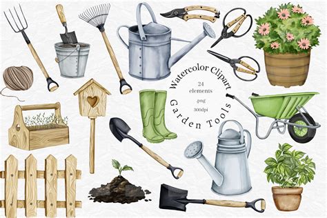 Gardening Tools Clipart