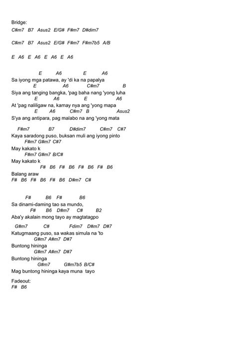 Ikaw At Ako Johnoy Danao Chords Ukulele