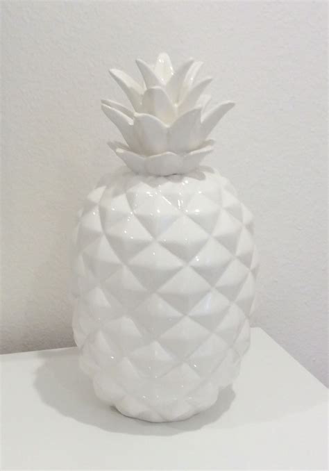 White pineapple | White pineapple, Decor, Home decor