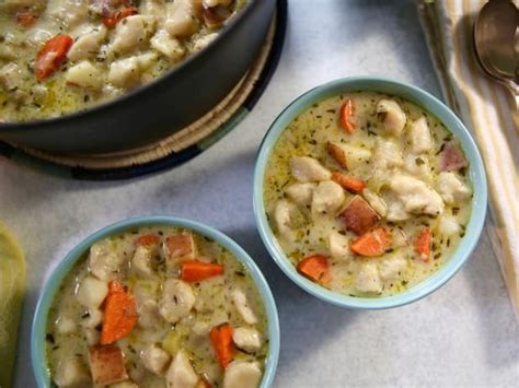 Knoephla Soup | Recipe in 2020 | Food network recipes, Knoephla soup ...