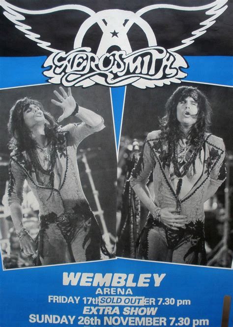 Aerosmith Concert Poster https://www.facebook.com/FromTheWaybackMachine ...