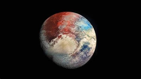 The Clearest Image of Pluto Captured by the New Horizons Probe