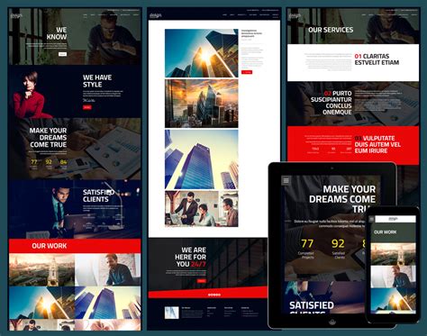 20 Free Responsive Website Templates for 2024