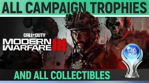 Call of Duty: Modern Warfare III - All Campaign Trophies / Achievements ...