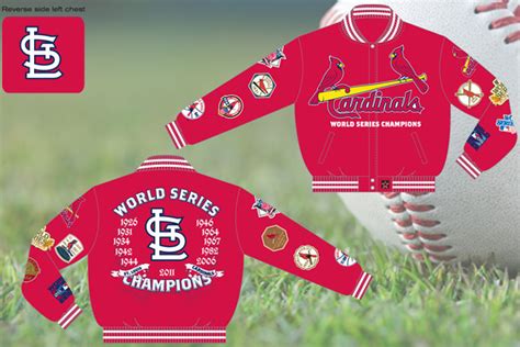 St. Louis Cardinals / World Series Champions - MLB Wool Reversible Jacket