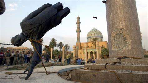 15 years ago, Iraqis rejoiced by toppling Saddam statue - ABC News