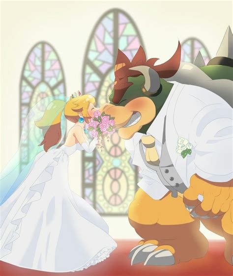 ปักพินโดย Depresso ใน Bowser & Peach ( #3 ) | น่ารัก