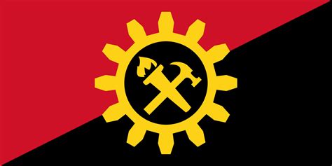 Just a basic Anarcho-syndicalist flag in Kaiserreich iconography : r ...