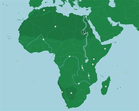 Africa: Physical Features - Map Quiz Game: The continent of Africa is ...