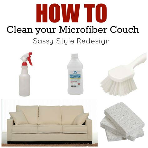 how to clean microfiber sofas | Brokeasshome.com