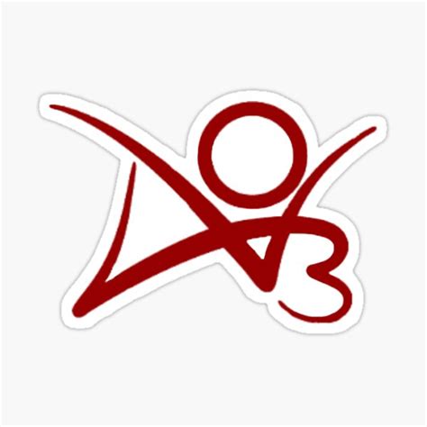 "ao3 logo" Sticker for Sale by fanatic-for-u | Redbubble