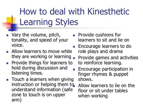 😀 What is the kinesthetic learning style. Learning Styles. 2019-01-25