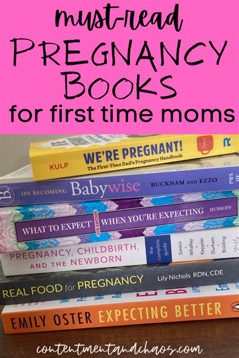 The 3 Best Pregnancy Books for First Time Moms • Contentment + Chaos