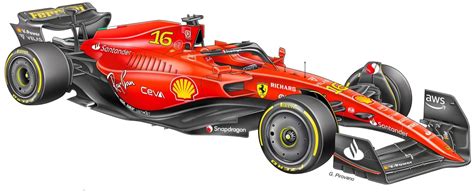 Ferrari 2024 F1 Car - Emili Elsbeth