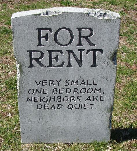 Halloween 'For Rent' tombstone prop decoration 24"x16"x2" | Halloween ...