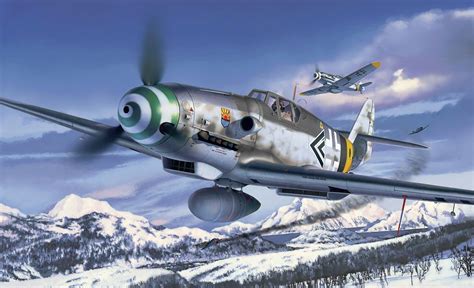 Messerschmitt, Messerschmitt Bf 109, Luftwaffe, Artwork, Military ...