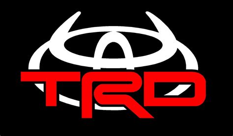 TOYOTA LOGO TRD DECAL