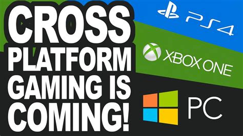 Cross-platform gaming is coming...probably! PS4 vs Xbox One vs PC ...