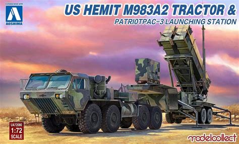 ModelCollect - UA72080 - US HEMIT M983A4 Tractor & Patriot PAC-3 ...