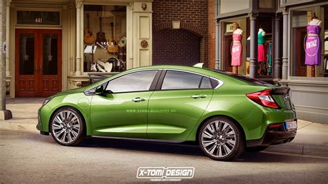 2016 Opel Ampera Rendered: High Street Hybrid - autoevolution