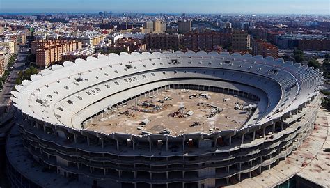 Valencia confirm revised plans to finish Nou Mestalla