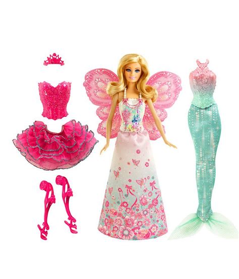 Barbie Mix & Match Fairytale Dress Up Fashion Doll - Buy Barbie Mix ...