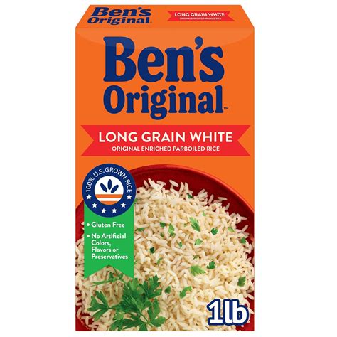 Buy BEN'S ORIGINAL Converted Brand Enriched Long Grain White Rice ...