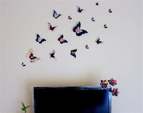 Loved sharing my New Handmade Butterfly Wall Decor