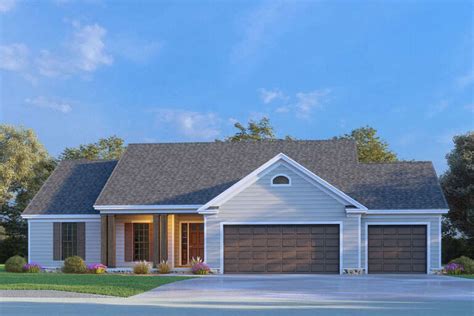 Modern Farmhouse Plan: 1,632 Square Feet, 3 Bedrooms, 2 Bathrooms ...