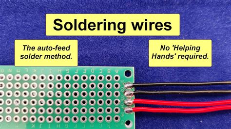 Soldering Wires - Here's a Different Way : 6 Steps (with Pictures ...