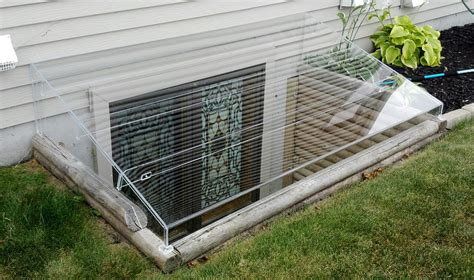 Acrylic Egress Window Well Covers - Custom Plastics, Fargo ND