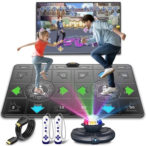 FWFX Dance Mat for Kids and Adults Musical Electronic Dance Mats with ...