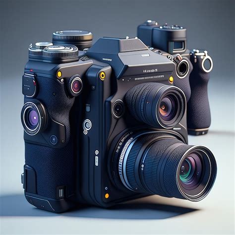 Premium AI Image | A camera with the number 7 on it