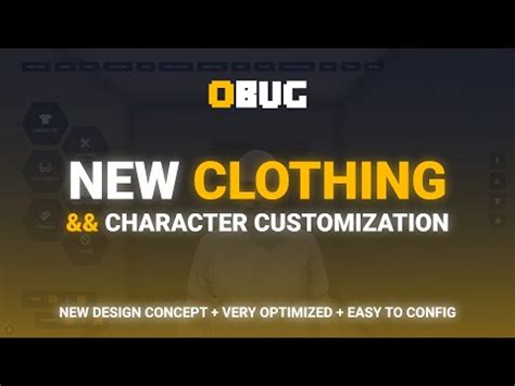 [QBCore] - Clothing Menu l New UI Design, Barbershop, Wardrobe, Jobs ...