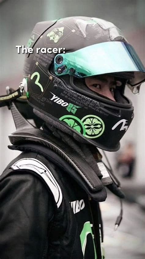 Professional Motorcycle Racer Wang Yibo