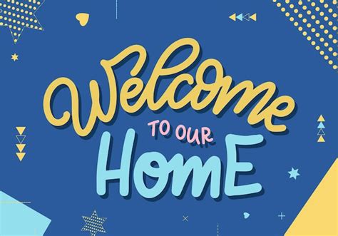 Welcome Home Card - Free Download on Freepik