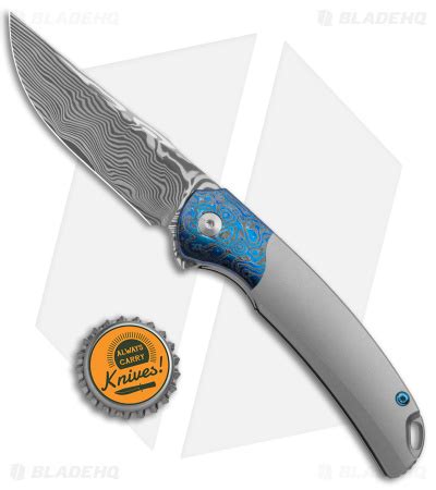 Bestech Knives Supernova Liner Lock Ti (Damasteel) - Blade HQ