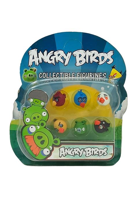 PopŞeker Angry Birds 6'lı Mini Karakterler Angry Birds Oyuncakları ...