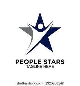 People Rising Star Logo Clip Art Stock Vector (Royalty Free) 1320288149 ...