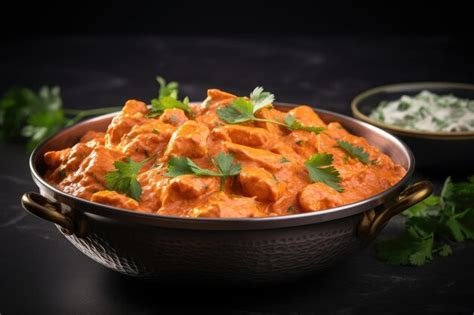 Premium AI Image | Close up of Murgh Makhani an Indian Cuisine dish ...