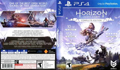 Horizon: Zero Dawn - Complete Edition cover or packaging material ...