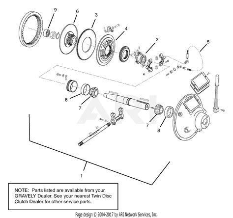 Twin Disc Clutch Parts Diagram