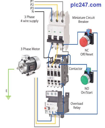 3 Phase Contactor Wiring Diagram Start Stop Pdf - Wiring Diagram and ...