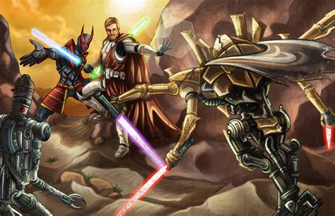 Obi Wan Kenobi Vs General Grievous Wallpapers - Wallpaper Cave